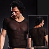 Сетчатая футболка черная BLM020-BLK L / XL Сетчатая футболка черная BLM020-BLK L / XL