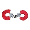 ��������� � ����� Furry Fun Cuffs Red 9504