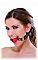 Кляп Fetish Fantasy Series Two Tone Ball Gag черный с красным