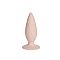 Анальная пробка на присоске MOJO SPADES LARGE телесного цвета - 12 см.