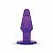 Фиолетовый анальный плаг большого Размера JAMMY JELLY ANAL XL PLUG VIOLET - 14 см.