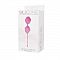 Розовые вагинальные шарики DELIGHT PUSSY LICHEE SILICONE