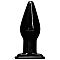 Чёрная анальная пробка Wildfire Down Dirty 4 Butt Plug - 10,1 см.