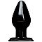 Чёрная анальная пробка Wildfire Down Dirty 4.5 Butt Plug - 11,4 см.