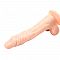 Реалистичный фаллоимитатор на присоске - 22 см.