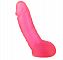 Розовый реалистичный фаллоимитатор XSKIN 6 PVC DONG - 15 см.