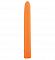 Оранжевый вибратор BASICX MULTISPEED VIBRATOR ORANGE 6INCH - 15 см.