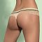 CARMELOVE THONG (Бежевый, L/XL)