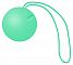 Зеленый вагинальный шарик Joyballs Trend Single