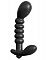 Анальный вибромассажер Ribbed Prostate Vibe - 15,2 см.