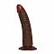 Фаллоимитатор Realistic dildo real rapture - Toyz4lovers, 20,5х4,5 см, Коричневый