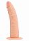Фаллоимитатор Realistic dildo real rapture - Toyz4lovers, 20,5х4,5 см, Коричневый