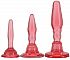 Набор из 3 розовых анальных пробок Wendy Williams Anal Trainer Kit