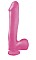 Фаллоимитатор c мошонкой Basix 10 Pink 422211PD