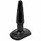 Анальная пробка Black Butt Plug Small, 11 см
