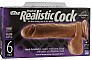 Фаллоимитатор-мулат с мошонкой 6in