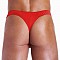 Танга красные HUSTLER FUNDIES с молнией NU10SM-RED