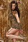 Мини-платье Chilirose Wild Passion, S/M, Леопард