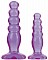Набор фиолетовых анальных пробок