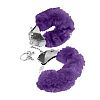 Металлические наручники Original Furry Cuffs с фиолетовым мехом Металлические наручники Original Furry Cuffs с фиолетовым мехом