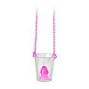    Pecker Shot Glass Necklace PINK