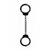 Металлические черные наручники Pleasure Legcuffs Металлические черные наручники Pleasure Legcuffs