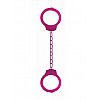 Металлические розовые наручники Pleasure Legcuffs Металлические розовые наручники Pleasure Legcuffs