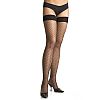 Ажурные чулочки Leg Avenue на узенькой резиночке Ажурные чулочки Leg Avenue на узенькой резиночке