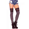 Вязаные чулки с кружевом Leg Avenue Вязаные чулки с кружевом Leg Avenue