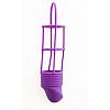 ���������� ������� �� ����� Ribbed Cockcage Purple 