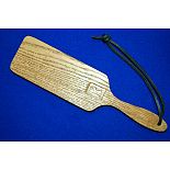 <strong>Дубовая шлепалка для спанкинга, средняя</strong> <br />
Удары плоским предметом по мягким местечкам порой так возбуждают. <div class="charTableblock"> </div> Дубовая шлепалка для спанкинга, средняя
Удары плоским предметом по мягким местечкам порой так возбуждают.