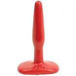    Butt Plug Red Slim Small 
   Butt Plug Red Slim Small.