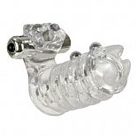 <strong>Вибронасадка с клиторальным стимулятором Jaguar Enhancer with Beads</strong> <br />
Прозрачная вибронасадка с клиторальным стимулятором в виде тигра. <div class="charTableblock"> </div> Вибронасадка с клиторальным стимулятором Jaguar Enhancer with Beads
Прозрачная вибронасадка с клиторальным стимулятором в виде тигра.