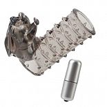 <strong>Вибронасадка Phil Varone Ghost Rocker</strong> <br />
Прозрачная вибронасадка с клиторальным стимулятором в виде зайки и с небольшими шипами. <div class="charTableblock"> </div> Вибронасадка Phil Varone Ghost Rocker
Прозрачная вибронасадка с клиторальным стимулятором в виде зайки и с небольшими шипами.