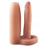 <strong>Удлиняющая насадка FX DOUBLE TROUBLE GIRTH GAINER 414821PD</strong> <br />
Удлиняющая насадка с открытой головкой, петлей для мошонки и анальным фаллоимитатором, изготовленная из ТПЕ. <div class="charTableblock"> </div> Удлиняющая насадка FX DOUBLE TROUBLE GIRTH GAINER 414821PD
Удлиняющая насадка с открытой головкой, петлей для мошонки и анальным фаллоимитатором, изготовленная из ТПЕ.