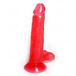 <strong>Розовый тренажер для техник секса на присоске - 17,5 см.</strong> <br />
Реалистичный фаллоимитатор-тренажер оральных техник секса. <div class="charTableblock"><div><span>Длина, см</span>: 17.5</div><div><span>Диаметр, см</span>: 3.5</div><div><span>Материал</span>: гель</div><div><span>Цвет</span>: красный/розовый</div><div><span>Особенности</span>: на присоске; с мошонкой</div><div><span>Длина, см</span>: 17-20</div><div><span>Диаметр, см</span>: 3</div><div><span>Производитель</span>: Сумерки богов, Россия</div></div> Розовый тренажер для техник секса на присоске - 17,5 см.
Реалистичный фаллоимитатор-тренажер оральных техник секса.