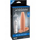 <strong>Насадка увеличитель Real Feel Twin Teazer с кольцом на мошонку со стимуляторами телесная с вибрацией</strong> <br />
Насадка увеличитель Real Feel Twin Teazer - супер эластичная, мягкая и ультра - реалистичная. <div class="charTableblock"> </div> Насадка увеличитель Real Feel Twin Teazer с кольцом на мошонку со стимуляторами телесная с вибрацией
Насадка увеличитель Real Feel Twin Teazer - супер эластичная, мягкая и ультра - реалистичная.