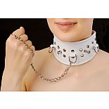 <strong>Ошейник 3118-3</strong> <br />
Ошейник с шипами изготовлен из натуральной кожи с велюровой подкладкой. <div class="charTableblock"><div><span>Материал</span>: кожа</div><div><span>Цвет</span>: белый</div></div> Ошейник 3118-3
Ошейник с шипами изготовлен из натуральной кожи с велюровой подкладкой.