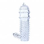 <strong>Прозрачная насадка с отростком для стимуляции клитора</strong> <br />
Насадка с закрытой головкой придаст пикантное звучание интимной встрeче. <div class="charTableblock"> </div> Прозрачная насадка с отростком для стимуляции клитора
Насадка с закрытой головкой придаст пикантное звучание интимной встрeче.