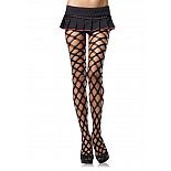 <strong>Чулки в крупную сетку с плетением Ромб </strong> <br />
Чулочки выполнены из крупного переплетения нитей, образующего рисунок в виде ромбов. <div class="charTableblock"><div><span>Размер</span>: S (42-44); M (44-46); L (46-48)</div><div><span>Цвет</span>: черный</div><div><span>Производитель</span>: Leg Avenue, США</div><div><span>В наличии</span>: S-M-L, черный</div></div> Чулки в крупную сетку с плетением Ромб
Чулочки выполнены из крупного переплетения нитей, образующего рисунок в виде ромбов.