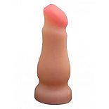 <strong>Телесная анальная пробка-фаллос с приплюснутой головкой - 15 см.</strong> <br />
Стимулятор для простаты телесного цвета, изготовленный из «Кибер-кожи». <div class="charTableblock"><div><span>Длина, см</span>: 14.00</div><div><span>Диаметр, см</span>: 4.70</div><div><span>Материал</span>: киберкожа</div><div><span>Длина, см</span>: 13-16</div><div><span>Диаметр, см</span>: 4</div></div> Телесная анальная пробка-фаллос с приплюснутой головкой - 15 см.
Стимулятор для простаты телесного цвета, изготовленный из «Кибер-кожи».