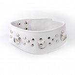 <strong>Белый кожаный ошейник с велюровой подкладкой</strong> <br />
Изготовлен из натуральной кожи с велюровой подкладкой. <div class="charTableblock"><div><span>Материал</span>: кожа</div><div><span>Цвет</span>: белый</div><div><span>Производитель</span>: Sitabella, Россия</div></div> Белый кожаный ошейник с велюровой подкладкой
Изготовлен из натуральной кожи с велюровой подкладкой.