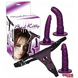 <strong>Набор фиолетовых фаллоимитаторов на трусиках</strong> <br />
Набор фаллоимитаторов на трусиках. <div class="charTableblock"><div><span>Длина, см</span>: 18</div><div><span>Длина, см</span>: 17-20</div><div><span>Материал</span>: TPE / TPR</div><div><span>Цвет</span>: другой</div><div><span>Особенности</span>: комплект; harness</div></div> Набор фиолетовых фаллоимитаторов на трусиках
Набор фаллоимитаторов на трусиках.