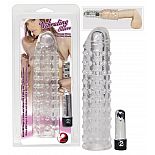 <strong>Вибронасадка на пенис</strong> <br />
Эластичная и мягкая насадка Vibropenis sleeve с активным рельефом значительно увеличит ваше достоинство в длину пенис вырастет на 6 см, а в диаметре на 1,5 см. <div class="charTableblock"> </div> Вибронасадка на пенис
Эластичная и мягкая насадка Vibropenis sleeve с активным рельефом значительно увеличит ваше достоинство в длину пенис вырастет на 6 см, а в диаметре на 1,5 см.