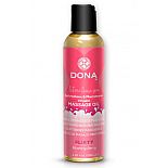 <strong>Массажное масло DONA Scented Massage Oil Flirty Aroma: Blushing Berry 125 мл</strong> <br />
Расслабляйтесь и наслаждайтесь моментом удовольствия с массажным маслом DONA Scented Massage Oil Flirty Aroma: Blushing Berry с ароматом "Флирт". <div class="charTableblock"> </div> Массажное масло DONA Scented Massage Oil Flirty Aroma: Blushing Berry 125 мл
Расслабляйтесь и наслаждайтесь моментом удовольствия с массажным маслом DONA Scented Massage Oil Flirty Aroma: Blushing Berry с ароматом "Флирт".
