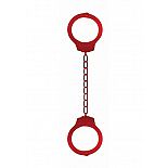 <strong>Металлические красные наручники Pleasure Legcuffs</strong> <br />
Поиграйте с Вашим возлюбленным и наденьте на него эти замечательные и непристойные кандалы для начинающих. <div class="charTableblock"><div><span>Материал</span>: металл</div><div><span>Цвет</span>: красный, розовый</div><div><span>Производитель</span>: OUCH by Shots Media BV, Нидерланды</div></div> Металлические красные наручники Pleasure Legcuffs
Поиграйте с Вашим возлюбленным и наденьте на него эти замечательные и непристойные кандалы для начинающих.