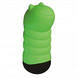 <strong>Зелёный вибростимулятор Beat Up Vibes</strong> <br />
Музыкальный массажёр в виде фигурки гусеницы с приятным на ощупь покрытием. <div class="charTableblock"> </div> Зелёный вибростимулятор Beat Up Vibes
Музыкальный массажёр в виде фигурки гусеницы с приятным на ощупь покрытием.