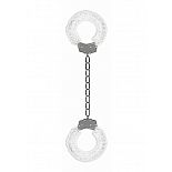 ������� Beginner`s Legcuffs Furry White SH-OU007WHT 

