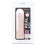 <strong>Насадка на пояс Harness с Real body - 18,5 см.</strong> <br />
Kanikule Real Body революционная разработка, в основу которой легли последние медицинские технологии протезирования. <div class="charTableblock"><div><span>Длина, см</span>: 18.5</div><div><span>Диаметр, см</span>: 3.8</div><div><span>Длина, см</span>: 17-20</div><div><span>Диаметр, см</span>: 3</div><div><span>Материал</span>: TPE / TPR</div><div><span>Цвет</span>: телесный</div><div><span>Особенности</span>: vac-u-lock; насадка</div></div> Насадка на пояс Harness с Real body - 18,5 см.
Kanikule Real Body революционная разработка, в основу которой легли последние медицинские технологии протезирования.