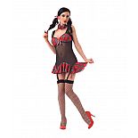 <strong>Костюм Школьницы-отличницы - Le Frivole, S/M, </strong> <br />
Ленточки в волосах, короткая юбочка, дневник. <div class="charTableblock"><div><span>Размер</span>: S (42-44); M (44-46)</div></div> Костюм Школьницы-отличницы - Le Frivole, S/M,
Ленточки в волосах, короткая юбочка, дневник.